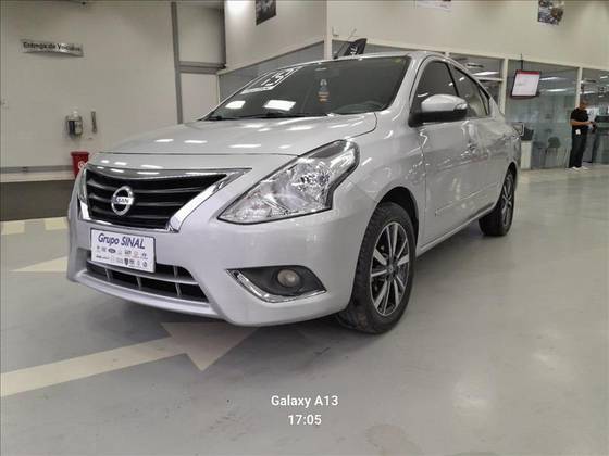 NISSAN VERSA 1.6 16V FLEXSTART SL 4P XTRONIC NISSAN VERSA 1.6 16V FLEXSTART SL 4P XTRONIC